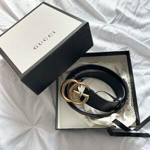 Gucci Marmont Wide Belt